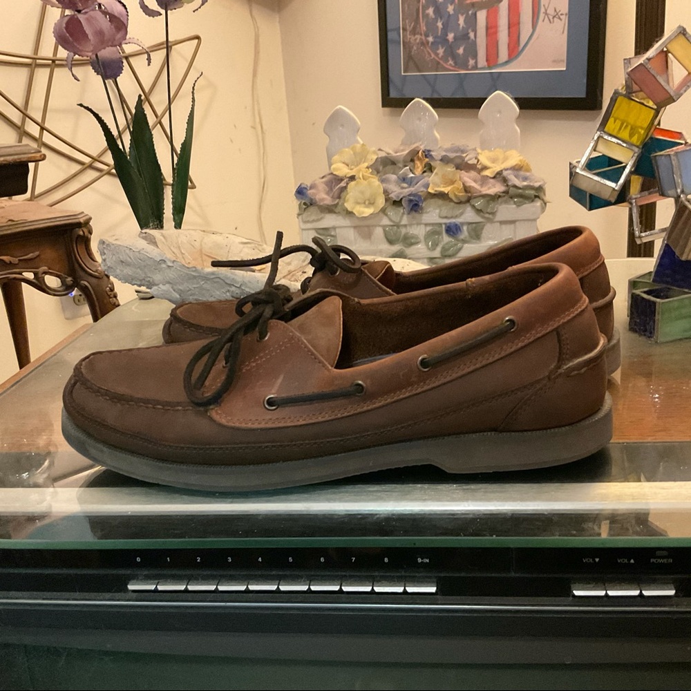SPERRY TOP-SIDER 2 EYED BOAT SHOES 13 - Picture 3 of 7